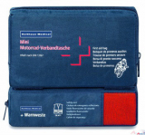 MINI Motorrad Verbandtasche COMBI mit Warnweste